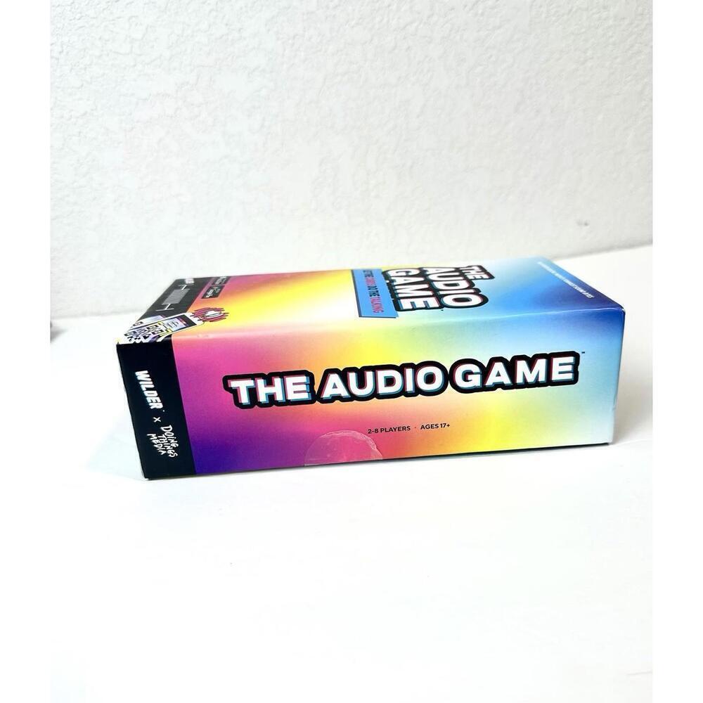 NEW Wilder x Doing Things Media The Audio Game Card Game 17+ 2-8 Players - Picture 4 of 5